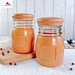 400ML custom jam sea cucumber bottle food glass bottle plastic lid