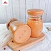 400ML custom jam sea cucumber bottle food glass bottle plastic lid